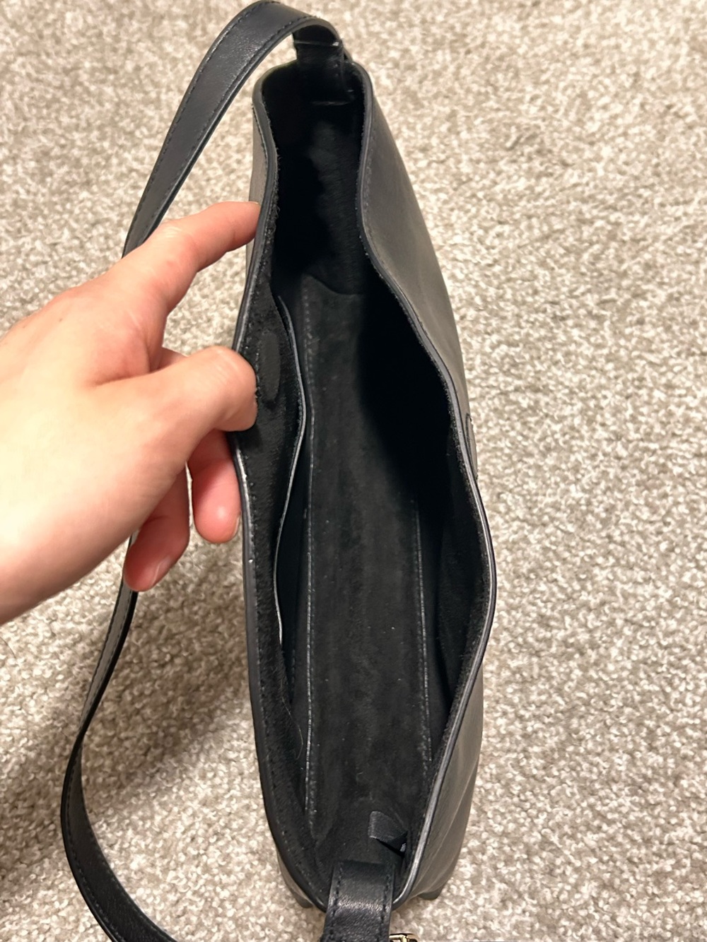 Madewell The Date Night Shoulder Bag True Black - Picture 7 of 7